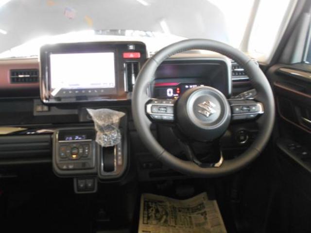 スペーシアカスタム ハイブリッドＸＳ　４ＷＤ　全方位カメラ　両側電動スライドドア　９インチナビＴＶ　オートクルーズコントロール　レーンアシスト　衝突被害軽減システム　アルミ　ＬＥＤ　スマートキー　アイドリングストップ（2枚目）