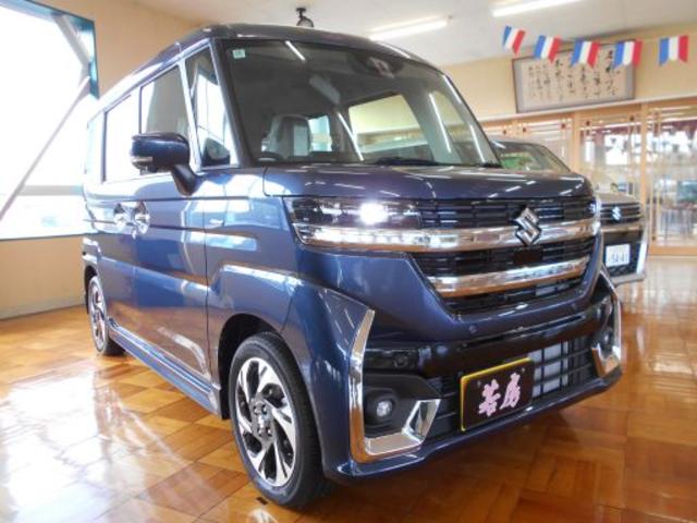 スペーシアカスタム ハイブリッドＸＳ　４ＷＤ　全方位カメラ　両側電動スライドドア　９インチナビＴＶ　オートクルーズコントロール　レーンアシスト　衝突被害軽減システム　アルミ　ＬＥＤ　スマートキー　アイドリングストップ（13枚目）