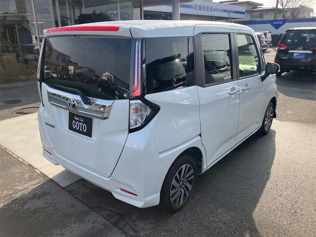 ルーミー カスタムG 4WD ETC バックカメラ ナビ フルセグTV DVD Bluetooth 両側電動スライドドア クリアランスソナー レーダークルコン 衝突被害軽減システム 純正アルミ オートライト LEDランプ(18枚目)