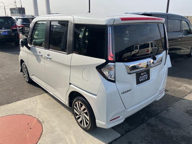 ルーミー カスタムG 4WD ETC バックカメラ ナビ フルセグTV DVD Bluetooth 両側電動スライドドア クリアランスソナー レーダークルコン 衝突被害軽減システム 純正アルミ オートライト LEDランプ(22枚目)