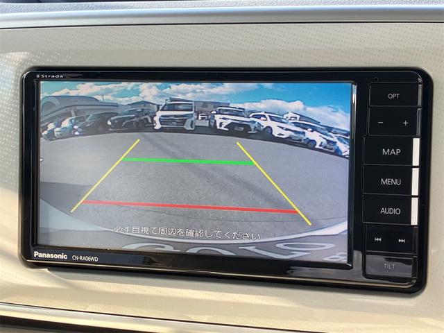 ムーヴキャンバス Ｘ　ＳＡＩＩＩ　４ＷＤ　ナビ　フルセグＴＶ　ＤＶＤ　ＣＤ録音　Ｂｌｕｅｔｏｏｔｈ　バックカメラ　　両側スライドドア　衝突被害軽減システム　オートマチックハイビーム　オートライト　両側スライドドア　パーキングセンサー（3枚目）