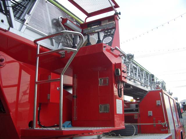 日本 　モリタ３６Ｍはしご車消防車梯子車ハシゴ車４ＷＳ（5枚目）
