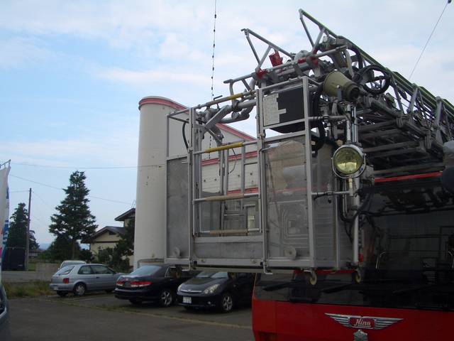 日本 　モリタ３６Ｍはしご車消防車梯子車ハシゴ車４ＷＳ（9枚目）