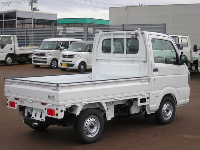 キャリイトラック KCエアコン・パワステ 4WD 衝突安全 ソナー オートライト キーレス 5MT 届出済未使用車(3枚目)