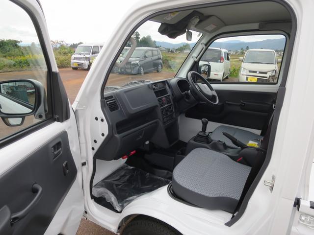 キャリイトラック KCエアコン・パワステ 4WD 衝突安全 ソナー オートライト キーレス 5MT 届出済未使用車(6枚目)
