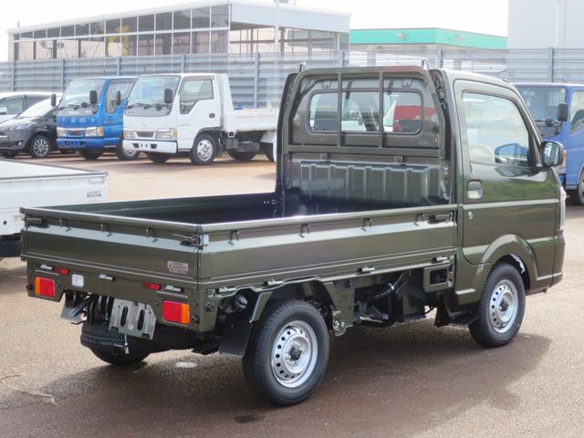 キャリイトラック KCエアコン・パワステ 4WD キーレス 衝突安全 レーン監視 ソナー エアコン 届出済未使用車(3枚目)