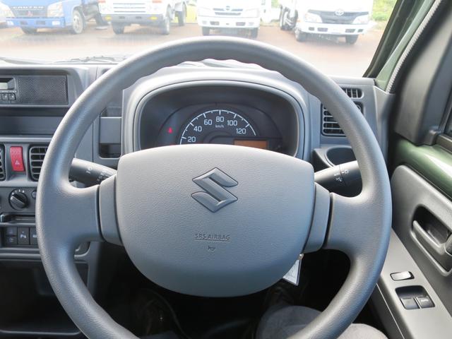 キャリイトラック KCエアコン・パワステ 4WD キーレス 衝突安全 レーン監視 ソナー エアコン 届出済未使用車(10枚目)