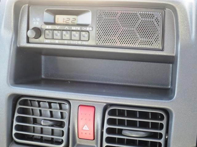 キャリイトラック ＫＣエアコン・パワステ　４ＷＤ　フロア４ＡＴ　キーレスエントリー　衝突安全　ソナー　オートライト　ＡＢＳ　届出済未使用車（12枚目）