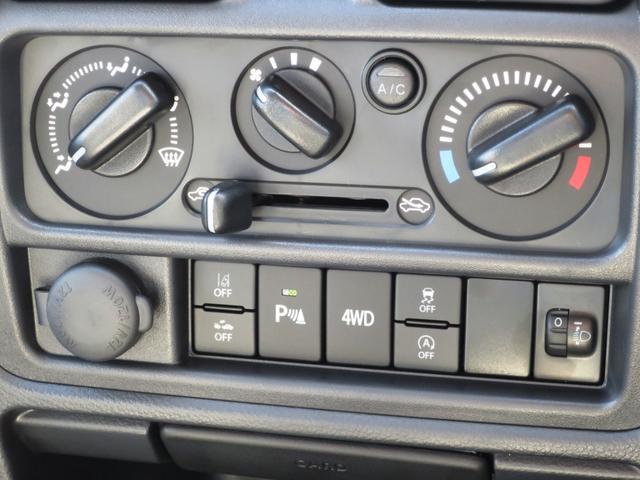 キャリイトラック ＫＣエアコン・パワステ　４ＷＤ　フロア４ＡＴ　キーレスエントリー　衝突安全　ソナー　オートライト　ＡＢＳ　届出済未使用車（13枚目）