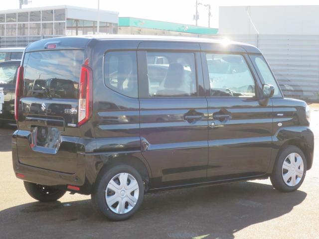 スペーシア ハイブリッドＧ　４ＷＤ　プッシュスタート　衝突安全　ソナー　オートエアコン・ライト　ベンチシート　シートヒーター　届出済未使用車（3枚目）