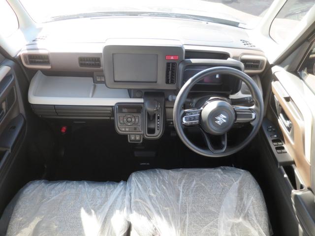 スペーシア ハイブリッドＧ　４ＷＤ　プッシュスタート　衝突安全　ソナー　オートエアコン・ライト　ベンチシート　シートヒーター　届出済未使用車（11枚目）