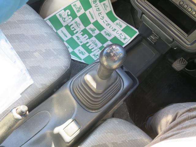 キャリイトラック ＫＣ　４ＷＤ　フロア５ＭＴ（14枚目）