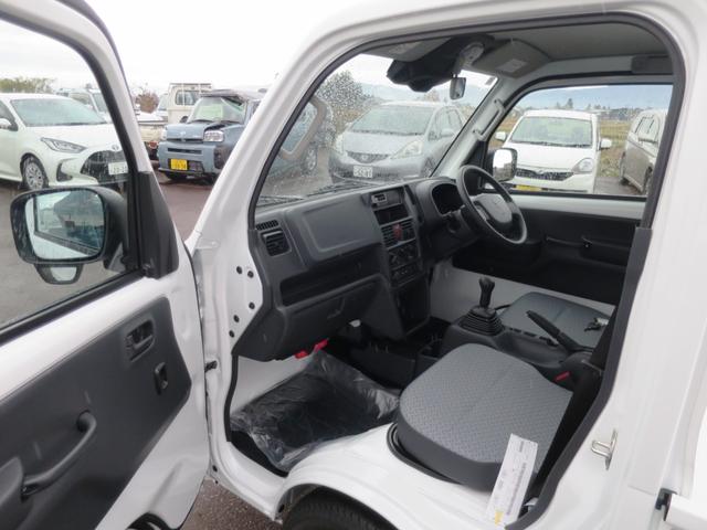 キャリイトラック KCエアコン・パワステ 4WD 5MT キーレス 衝突安全 ソナー オートライト 届出済未使用車(6枚目)