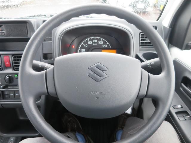 キャリイトラック KCエアコン・パワステ 4WD 5MT キーレス 衝突安全 ソナー オートライト 届出済未使用車(9枚目)