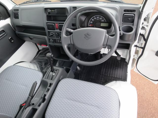 キャリイトラック ＫＣエアコン・パワステ　４ＷＤ　４ＡＴ　キーレス　衝突安全　ソナー　オートライト　届出済未使用車（8枚目）