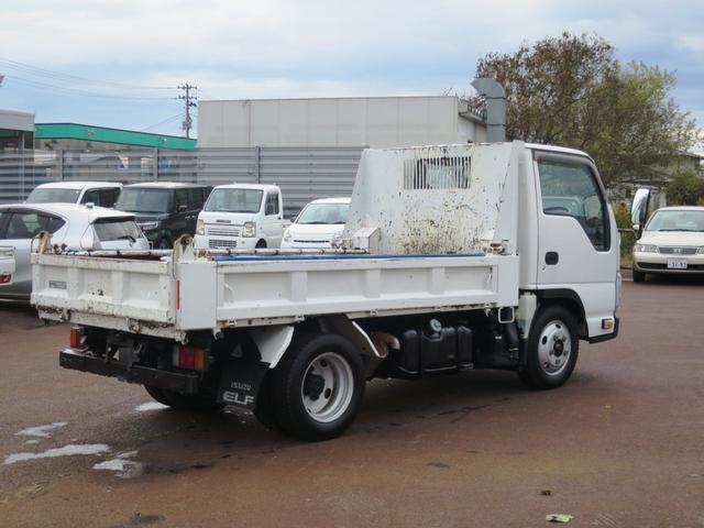 エルフトラック 強化フルフラットローダンプ 2WD 2トンダンプ フロア5MT 電動コボレーン エアコン パワステ ABS(8枚目)