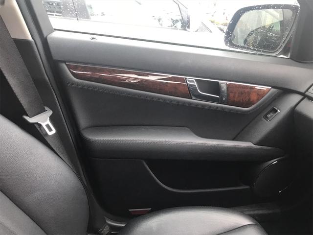 C200コンプレッサー 車検整備付 盗難防止システム アルミ 革シート(24枚目)