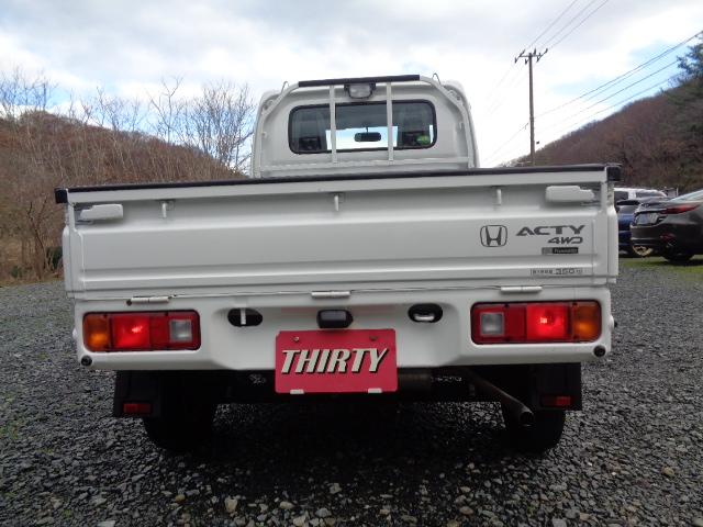アクティトラック ＳＤＸ　４ＷＤ　ＡＢＳ　パワステ　レベライザー　ラジオ　禁煙車　三方開　マッドガード　純正１２インチホイール　スタッドレスタイヤ　荷台マット（36枚目）