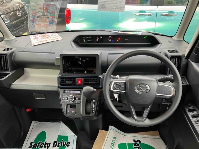 タント Ｘ　届け出済み未使用車　バックカメラ　両側スライド・片側電動　クリアランスソナー　衝突被害軽減システム　オートライト　ＬＥＤヘッドランプ　スマートキー　アイドリングストップ　電動格納ミラー　シートヒーター（4枚目）