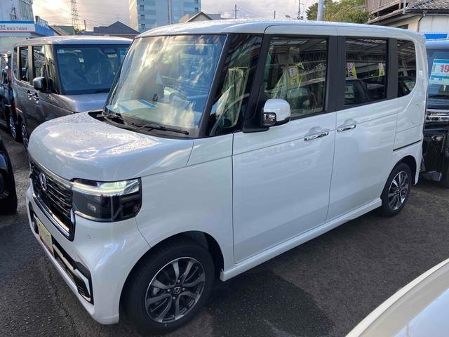 Ｎ－ＢＯＸカスタム ベースグレード　届け出済み未使用車　バックカメラ　両側スライド・片側電動　クリアランスソナー　オートクルーズコントロール　レーンアシスト　衝突被害軽減システム　オートライト　ＬＥＤヘッドランプ　スマートキー（14枚目）