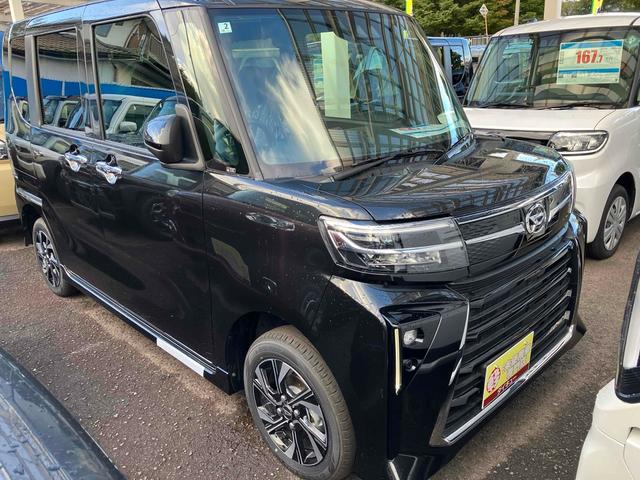 タント カスタムＸ　４ＷＤ　届け出済み未使用車　バックカメラ　両側電動スライドドア　クリアランスソナー　衝突被害軽減システム　ＬＥＤヘッドランプ　スマートキー　アイドリングストップ　電動格納ミラー　シートヒーター（12枚目）