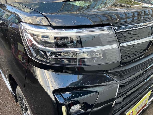 タント カスタムＸ　４ＷＤ　届け出済み未使用車　バックカメラ　両側電動スライドドア　クリアランスソナー　衝突被害軽減システム　ＬＥＤヘッドランプ　スマートキー　アイドリングストップ　電動格納ミラー　シートヒーター（23枚目）