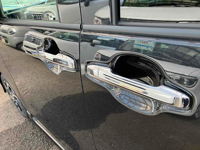 タント カスタムＸ　４ＷＤ　届け出済み未使用車　バックカメラ　両側電動スライドドア　クリアランスソナー　衝突被害軽減システム　ＬＥＤヘッドランプ　スマートキー　アイドリングストップ　電動格納ミラー　シートヒーター（34枚目）