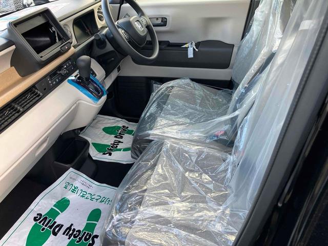 N-BOX ベースグレード 届け出済み未使用車 両側スライド・片側電動 クリアランスソナー オートクルーズコントロール レーンアシスト 衝突被害軽減システム LEDヘッドランプ スマートキー アイドリングストップ 電動格納ミラー(12枚目)