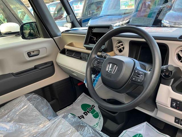 N-BOX ベースグレード 届け出済み未使用車 両側スライド・片側電動 クリアランスソナー オートクルーズコントロール レーンアシスト 衝突被害軽減システム LEDヘッドランプ スマートキー アイドリングストップ 電動格納ミラー(27枚目)