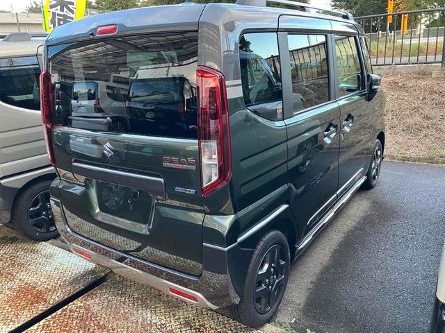 スペーシアギア ハイブリッドＸＺ　４ＷＤ　届け出済み未使用車　両側電動スライドドア　クリアランスソナー　オートクルーズコントロール　レーンアシスト　衝突被害軽減システム　オートライト　ＬＥＤヘッドランプ　ヘッドライトウォッシャー（16枚目）