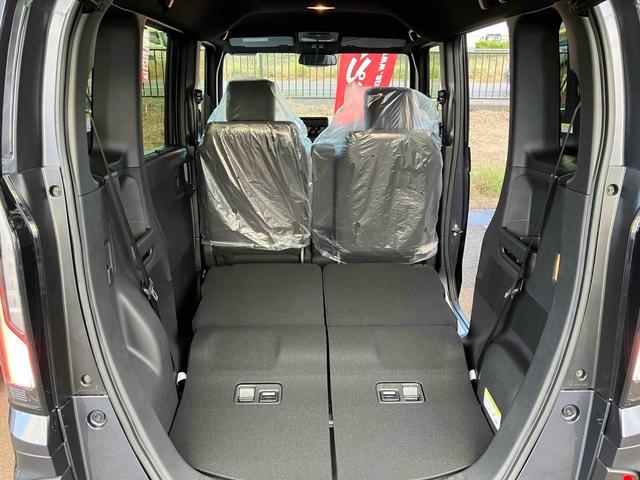 Ｎ－ＢＯＸカスタム ベースグレード　届け出済み未使用車　バックカメラ　両側スライド・片側電動　クリアランスソナー　オートクルーズコントロール　レーンアシスト　衝突被害軽減システム　オートライト　ＬＥＤヘッドランプ　スマートキー（21枚目）