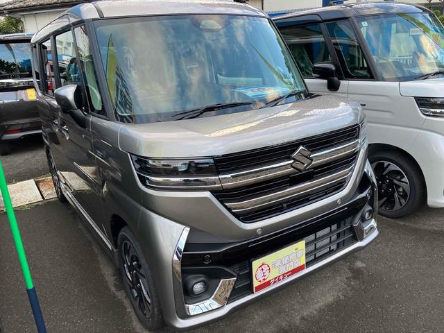 スペーシアカスタム ハイブリッドXS 4WD 届け出済み未使用車 全周囲カメラ 両側電動スライドドア ナビ クリアランスソナー オートクルーズコントロール レーンアシスト 衝突被害軽減システム オートライト LEDヘッドランプ(15枚目)