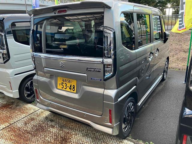 スペーシアカスタム ハイブリッドXS 4WD 届け出済み未使用車 全周囲カメラ 両側電動スライドドア ナビ クリアランスソナー オートクルーズコントロール レーンアシスト 衝突被害軽減システム オートライト LEDヘッドランプ(16枚目)