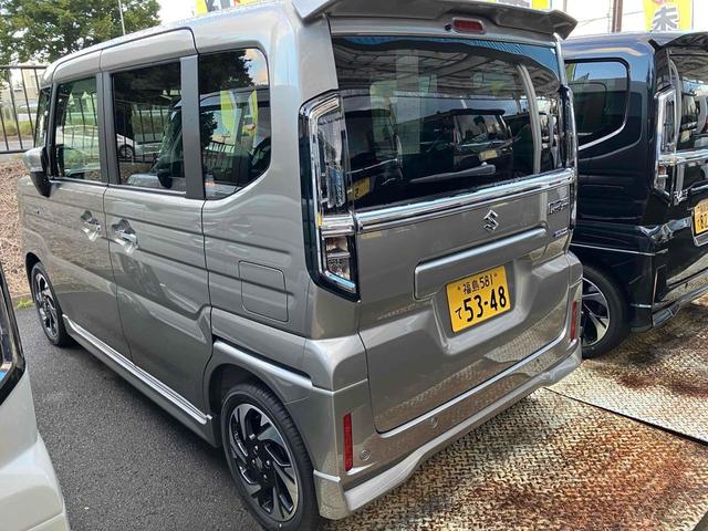 スペーシアカスタム ハイブリッドXS 4WD 届け出済み未使用車 全周囲カメラ 両側電動スライドドア ナビ クリアランスソナー オートクルーズコントロール レーンアシスト 衝突被害軽減システム オートライト LEDヘッドランプ(17枚目)