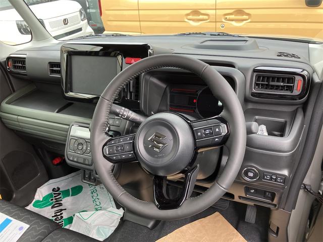 スペーシアギア ハイブリッドXZ 届け出済み未使用車 両側電動スライドドア クリアランスソナー オートクルーズコントロール レーンアシスト 衝突被害軽減システム オートライト LEDヘッドランプ スマートキー アイドリングストップ(22枚目)