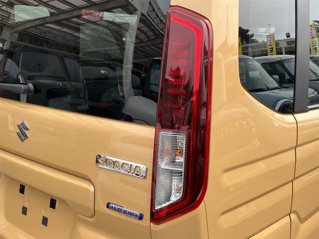スペーシア ハイブリッドＧ　両側スライドドア　クリアランスソナー　衝突被害軽減システム　オートライト　ＬＥＤヘッドランプ　スマートキー　アイドリングストップ　電動格納ミラー　ベンチシート　ＣＶＴ　盗難防止システム　ＡＢＳ　ＥＳＣ（16枚目）