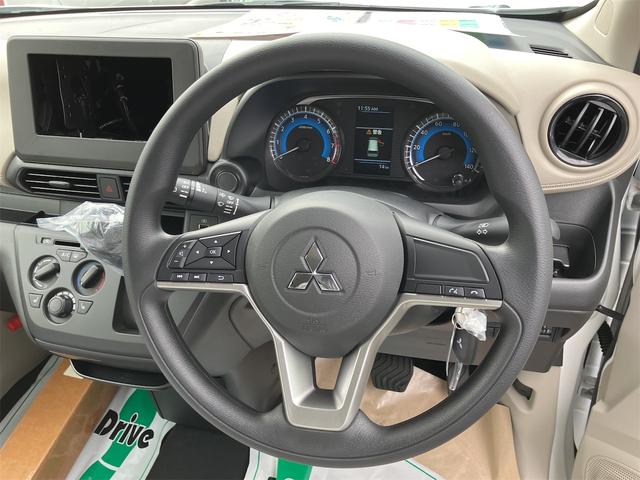 eKワゴン M 4WD 届け出済み未使用車 バックカメラ クリアランスソナー レーンアシスト 衝突被害軽減システム オートライト キーレスエントリー アイドリングストップ 電動格納ミラー シートヒーター ベンチシート(2枚目)