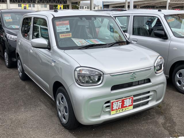 アルト ハイブリッドＳ　４ＷＤ　届け出済み未使用車　バックカメラ　クリアランスソナー　レーンアシスト　衝突被害軽減システム　オートライト　キーレスエントリー　アイドリングストップ　電動格納ミラー　シートヒーター　ＣＶＴ（12枚目）