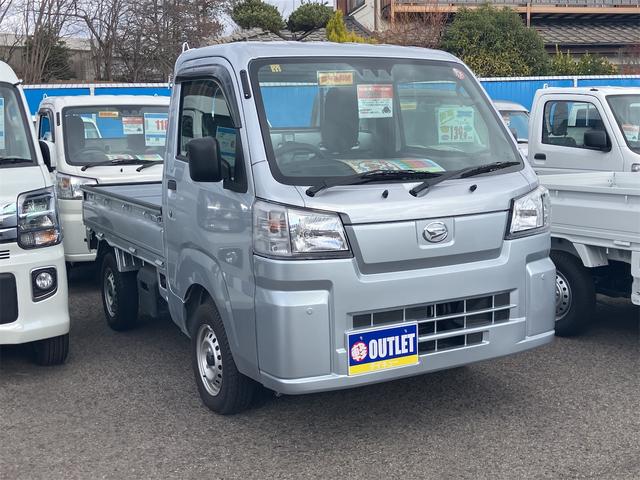 ハイゼットトラック スタンダード　農用スペシャル　４ＷＤ　軽トラック　ＭＴ　衝突被害軽減システム　クリアランスソナー　アイドリングストップ　オートライト　ＥＳＣ　エアコン　パワーステアリング（3枚目）