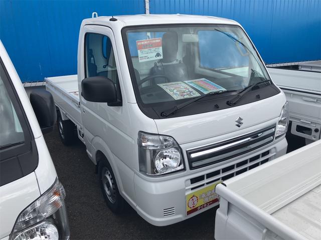 キャリイトラック ＫＣ　４ＷＤ　届け出済み未使用車　軽トラック　ＡＴ　クリアランスソナー　キーレスエントリー　アイドリングストップ　オートライト　ＥＳＣ　エアコン　パワーステアリング　パワーウィンドウ（4枚目）