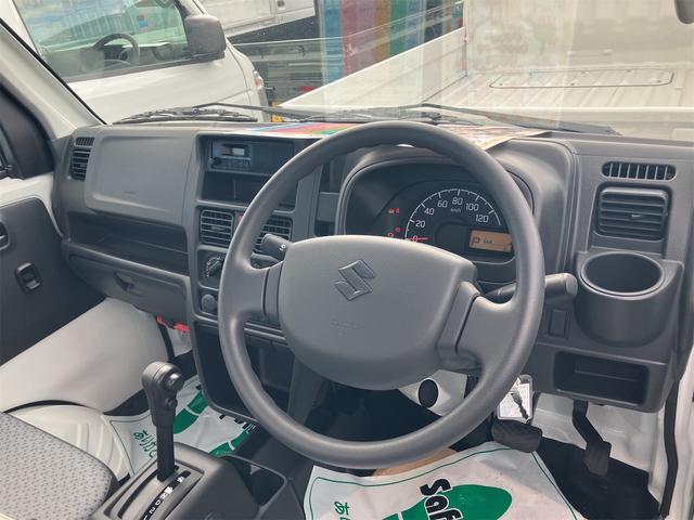 キャリイトラック ＫＣ　４ＷＤ　届け出済み未使用車　軽トラック　ＡＴ　クリアランスソナー　キーレスエントリー　アイドリングストップ　オートライト　ＥＳＣ　エアコン　パワーステアリング　パワーウィンドウ（16枚目）