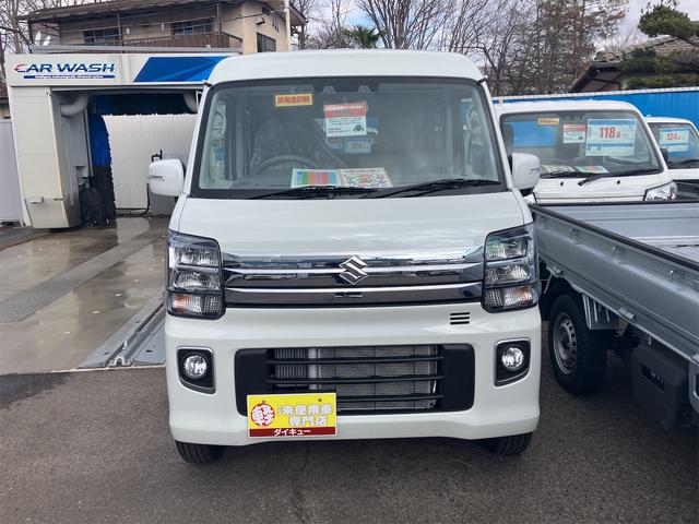 エブリイワゴン ＰＺターボスペシャル　４ＷＤ　届け出済み未使用車　両側電動スライドドア　クリアランスソナー　レーンアシスト　衝突被害軽減システム　オートライト　ＬＥＤヘッドランプ　スマートキー　アイドリングストップ　電動格納ミラー（14枚目）