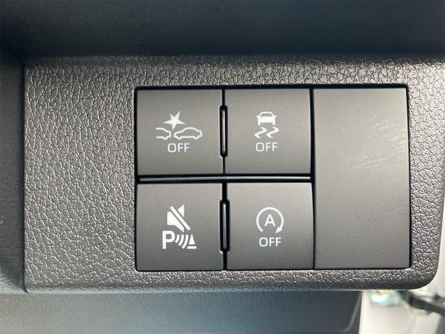 ムーヴキャンバス ストライプスＧ　４ＷＤ　両側電動スライドドア　クリアランスソナー　衝突被害軽減システム　オートライト　ＬＥＤヘッドランプ　スマートキー　アイドリングストップ　電動格納ミラー　シートヒーター　ベンチシート　ＣＶＴ（6枚目）