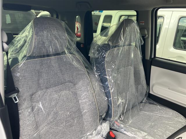 ムーヴキャンバス ストライプスＧ　４ＷＤ　両側電動スライドドア　クリアランスソナー　衝突被害軽減システム　オートライト　ＬＥＤヘッドランプ　スマートキー　アイドリングストップ　電動格納ミラー　シートヒーター　ベンチシート　ＣＶＴ（36枚目）