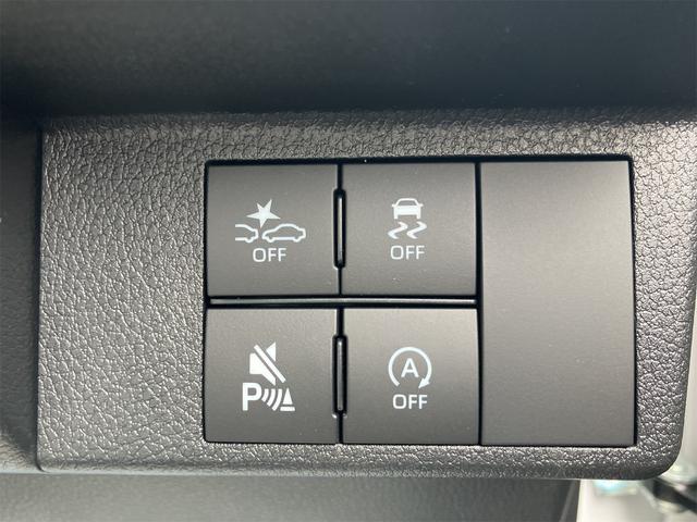 ムーヴキャンバス ストライプスＧ　届け出済み未使用車　両側電動スライドドア　クリアランスソナー　衝突被害軽減システム　オートライト　ＬＥＤヘッドランプ　スマートキー　アイドリングストップ　電動格納ミラー　シートヒーター　ベンチシート（6枚目）