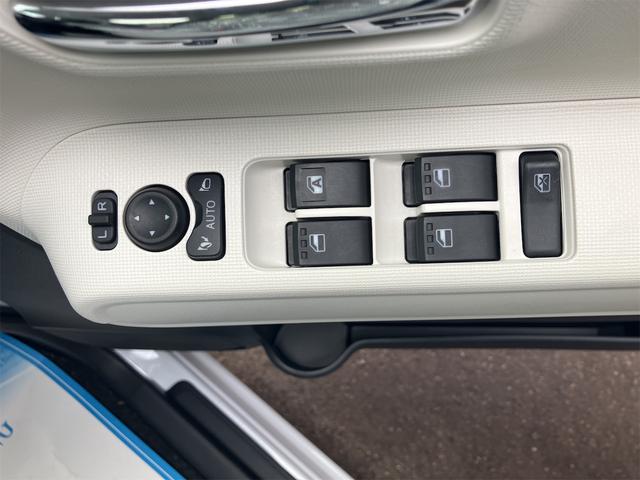 ムーヴキャンバス ストライプスＧ　届け出済み未使用車　両側電動スライドドア　クリアランスソナー　衝突被害軽減システム　オートライト　ＬＥＤヘッドランプ　スマートキー　アイドリングストップ　電動格納ミラー　シートヒーター　ベンチシート（12枚目）