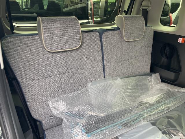 ムーヴキャンバス ストライプスＧ　届け出済み未使用車　両側電動スライドドア　クリアランスソナー　衝突被害軽減システム　オートライト　ＬＥＤヘッドランプ　スマートキー　アイドリングストップ　電動格納ミラー　シートヒーター　ベンチシート（14枚目）