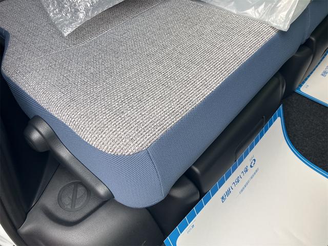 ムーヴキャンバス ストライプスＧ　届け出済み未使用車　両側電動スライドドア　クリアランスソナー　衝突被害軽減システム　オートライト　ＬＥＤヘッドランプ　スマートキー　アイドリングストップ　電動格納ミラー　シートヒーター　ベンチシート（38枚目）