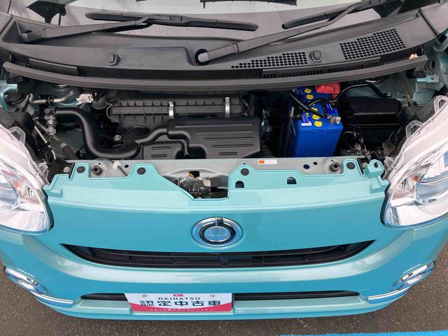 ムーヴキャンバス Ｘメイクアップリミテッド　ＳＡＩＩＩ　車検整備付　４ＷＤ　ＣＶＴ　６６０ｃｃ　車検整備付　ナビ　全方位モニター　両側電動スライドドア　衝突被害軽減ブレーキ　横滑り防止装置　ＡＢＳ　アイドリングストップ　プッシュボタンスタート　ワンオーナー車（52枚目）