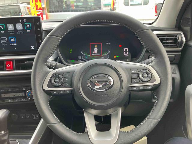 ロッキー プレミアムＧ　ＨＥＶ　スマートアシスト搭載　２ＷＤ　ＣＶＴ　１２００ｃｃ　ハイブリッド　衝突被害軽減ブレーキ　横滑り防止装置　ＡＢＳ　サイドエアバッグ　プッシュボタンスタート　クルーズコントロール　ディスプレイオーディオ　全方位モニター（32枚目）